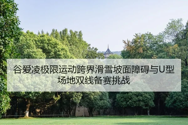 谷爱凌极限运动跨界滑雪坡面障碍与U型场地双线备赛挑战